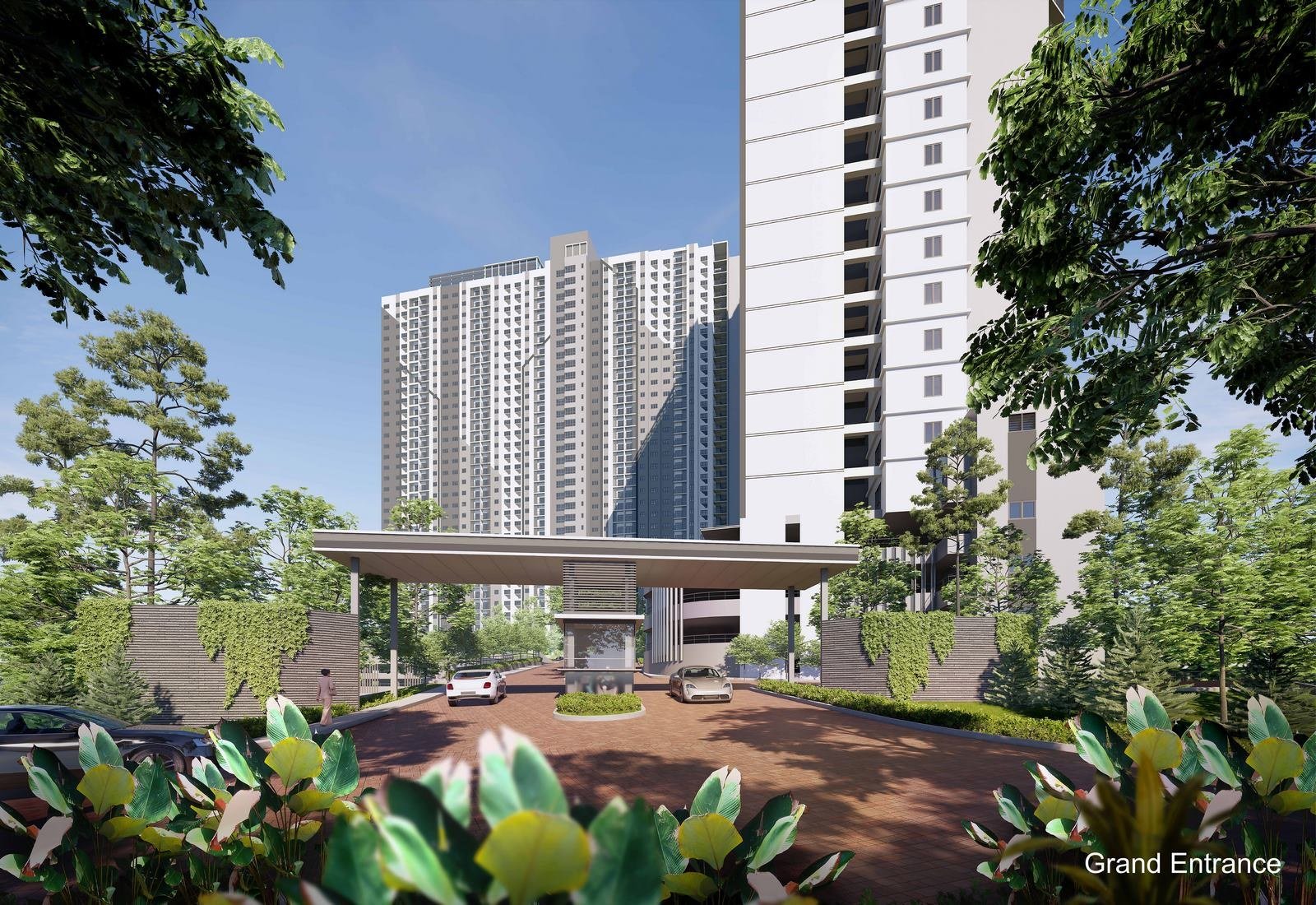 Aster Hill grand entrance